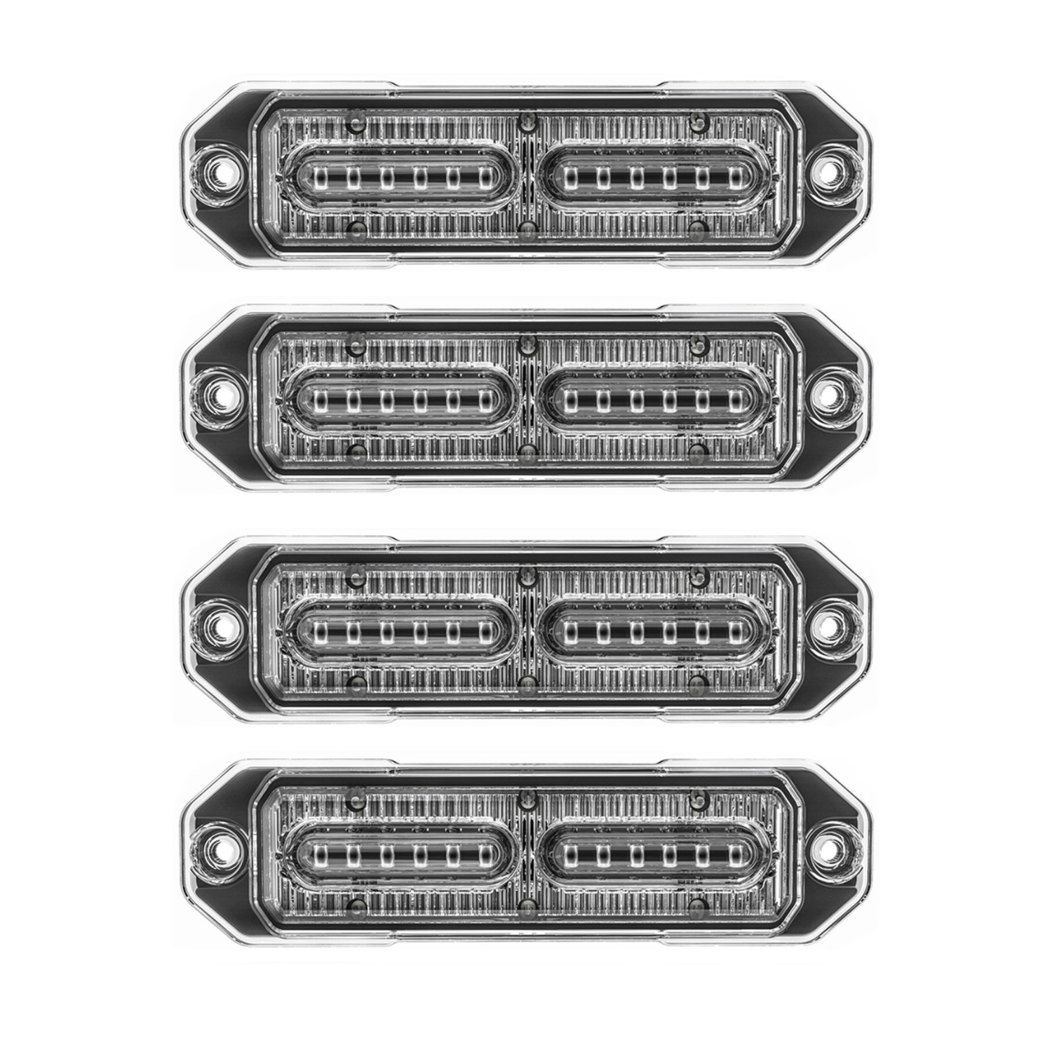 P4 Z-12 MC Linear LED Surface Mount Warning Light Head | STL