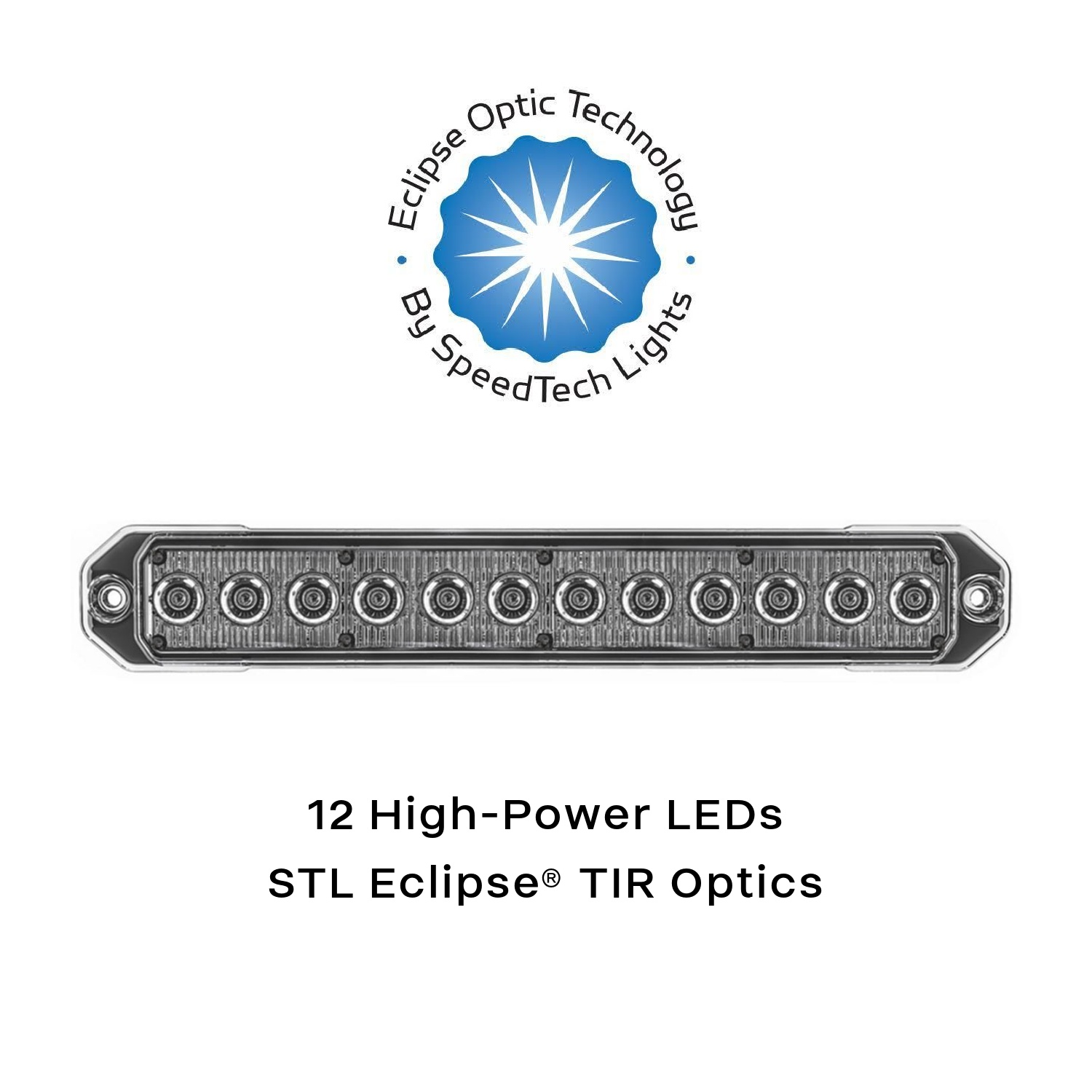 Z-12 TIR LED Surface Mount Warning Light Head G-TZT12 | STL