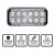 Alpha 7x3 LED Surface Mount Lights 4 Pack Back