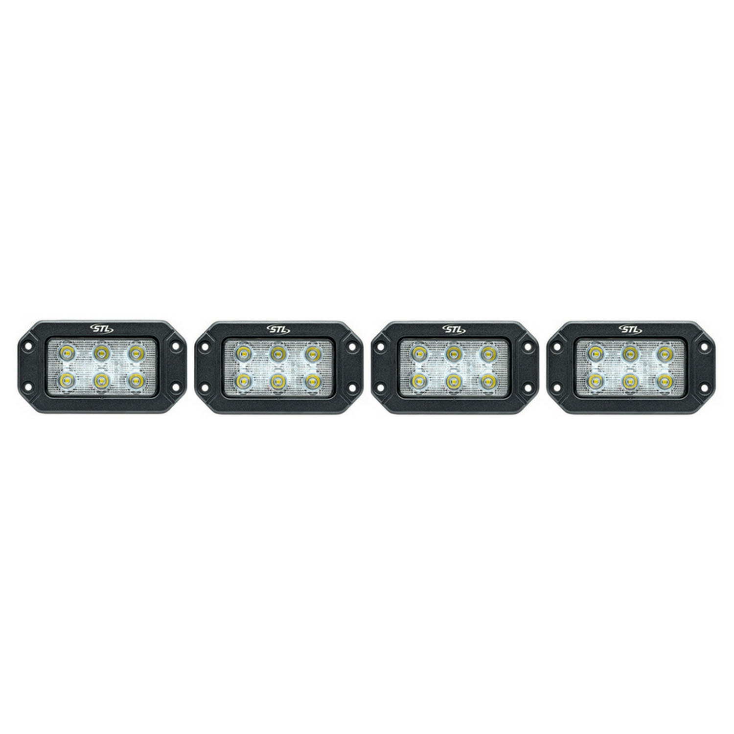  GUARD LEDフォグライト 4 Pack Hex Carbine 6