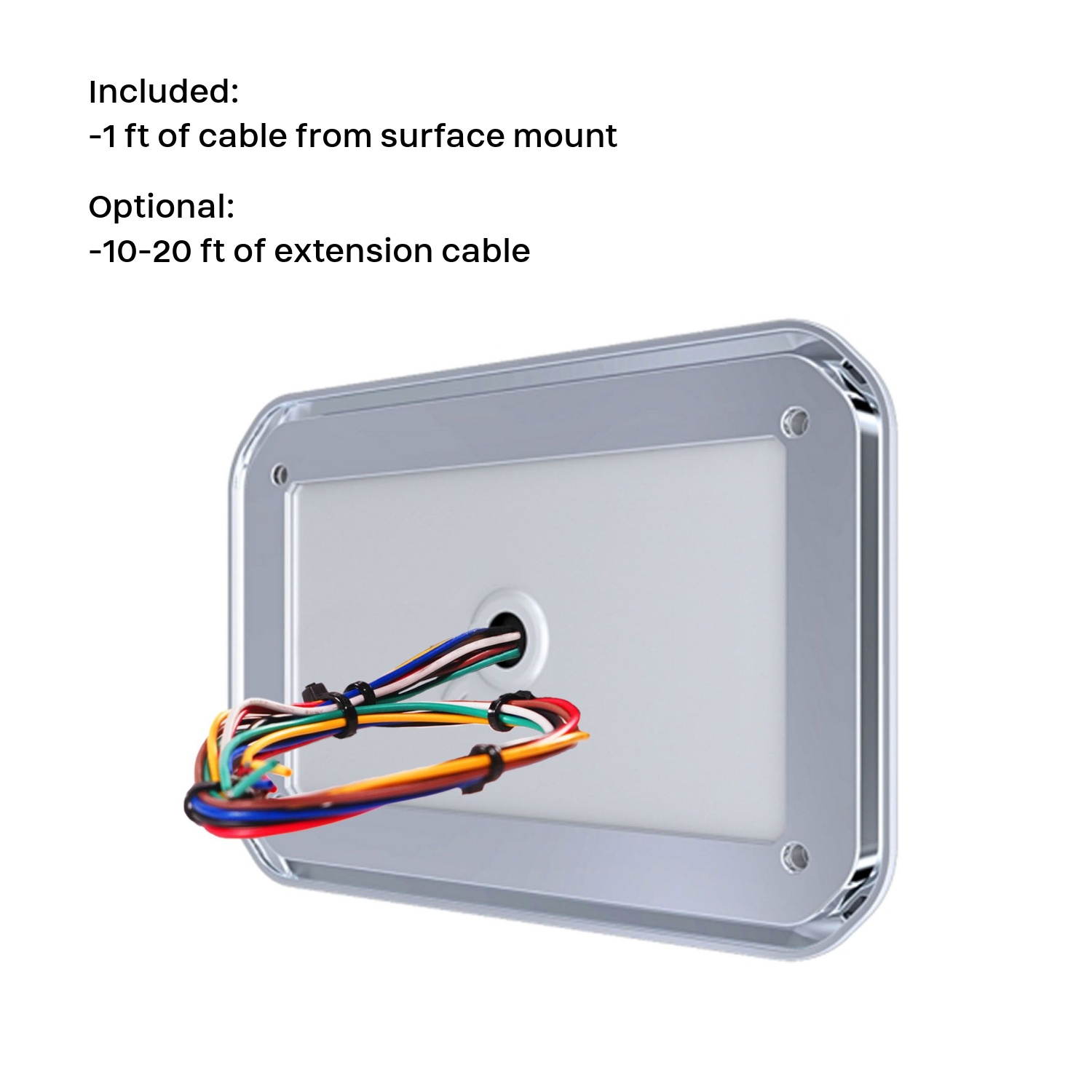 4 Pack Alpha 6x4 LED Surface Mount - G-A6X4P4 | STL
