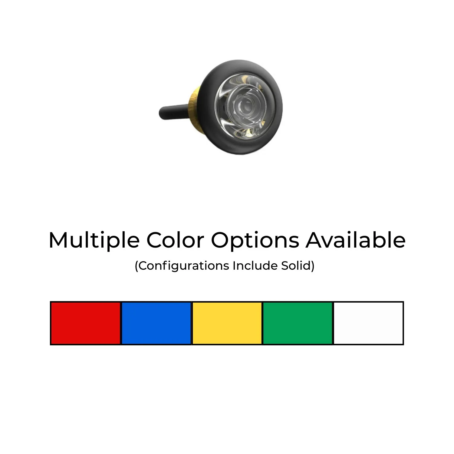 Flare-X LED Steady Burn Hideaway Surface Mount Light Angle 10 Pack