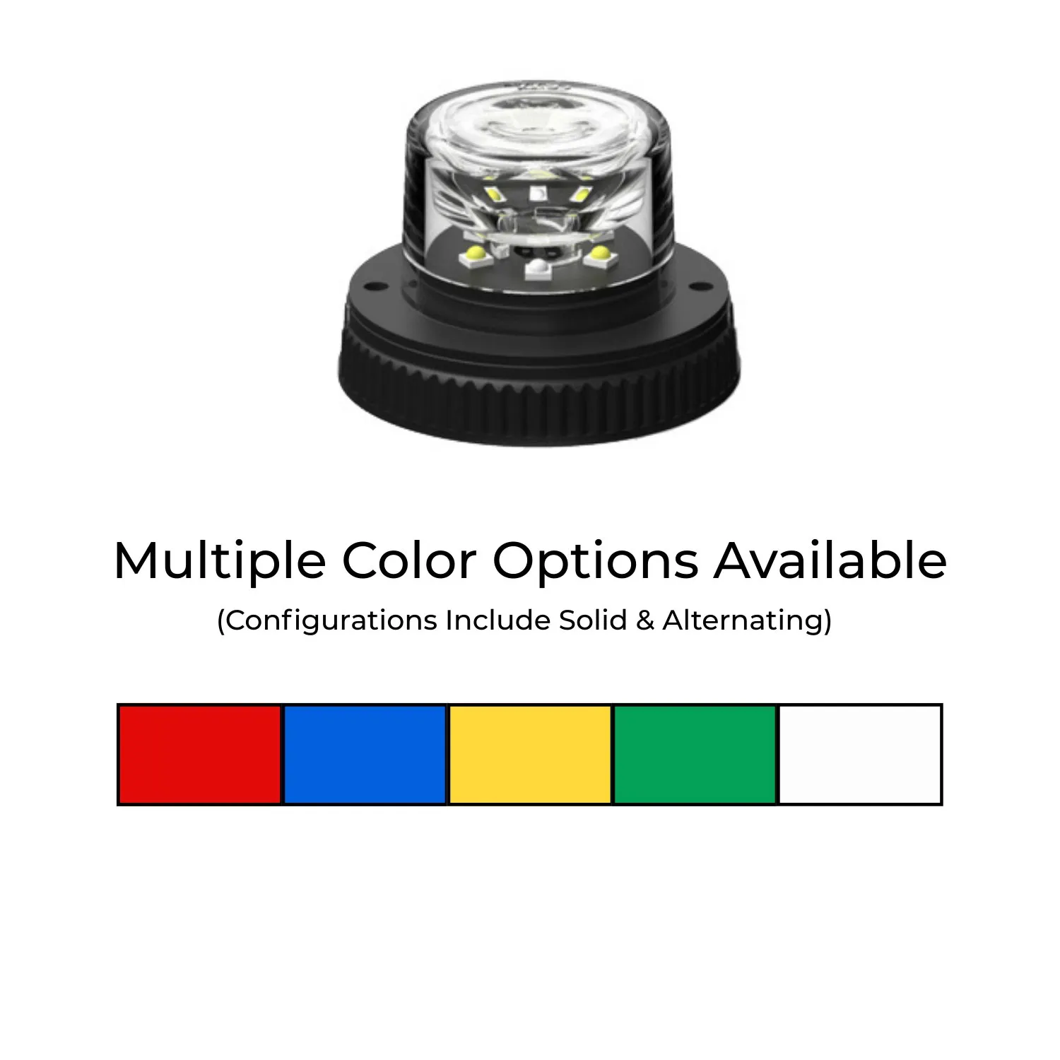 10 Pack Flare 6 LED Hideaway Surface Mount LED Module Side