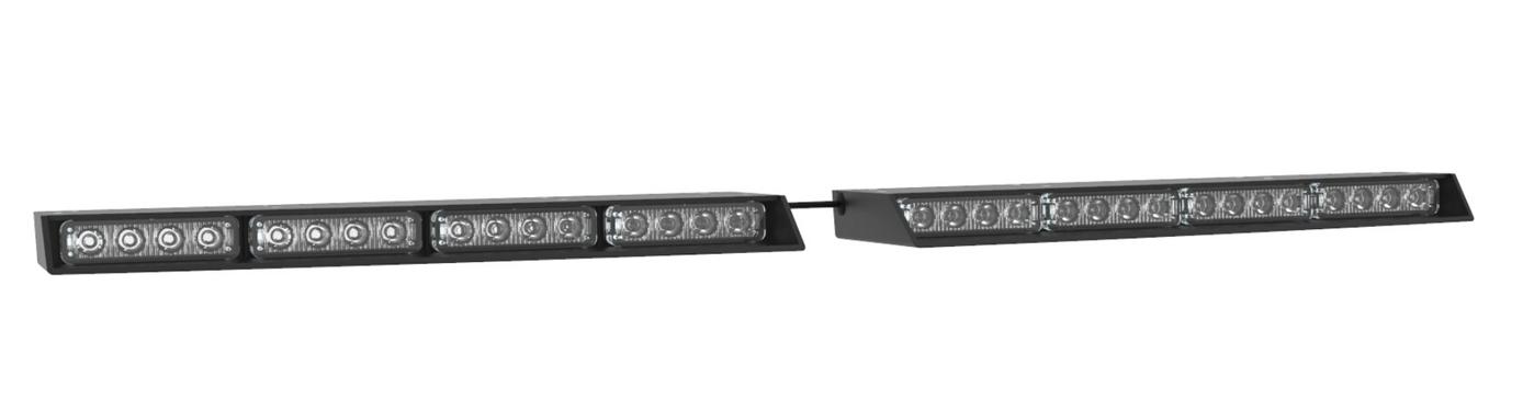 Raptor-X TIR Split LED Visor Lightbar - B-RTX8 | STL