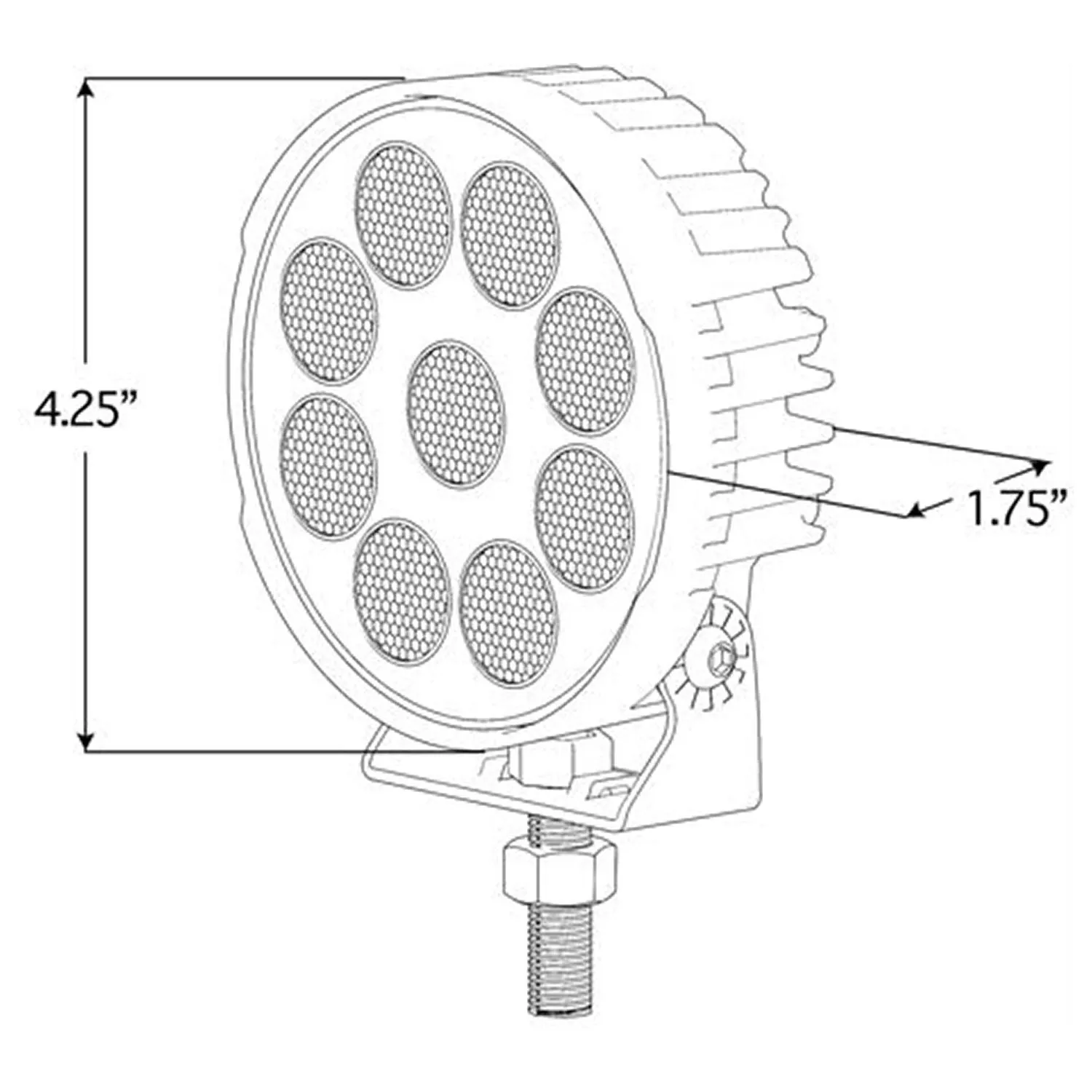 4 Pack Circle Carbine-18 Dual Color 4.25