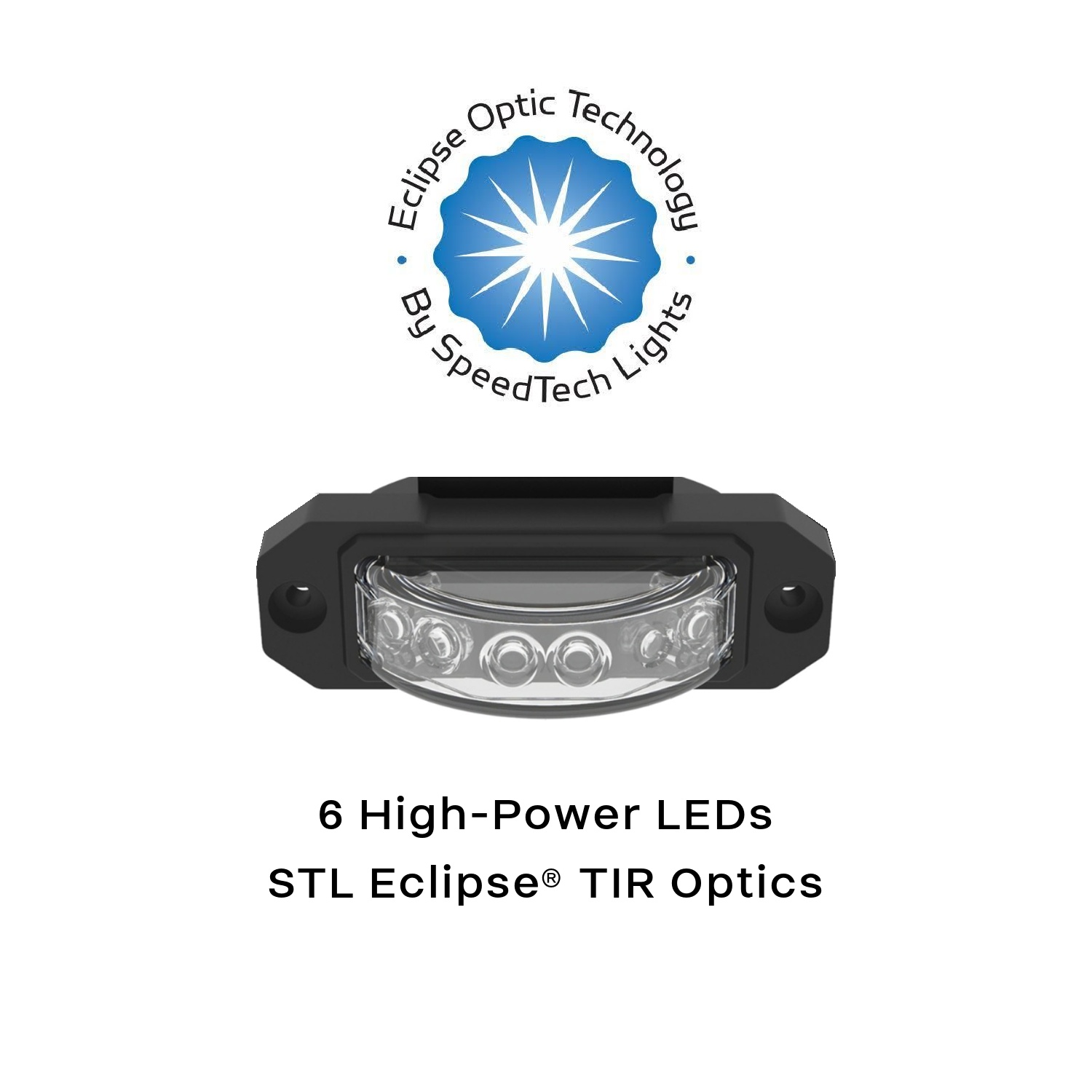 ワークライト P10 ZX180 TIR LED Surface Mount/Under Mirror LED Light | STL