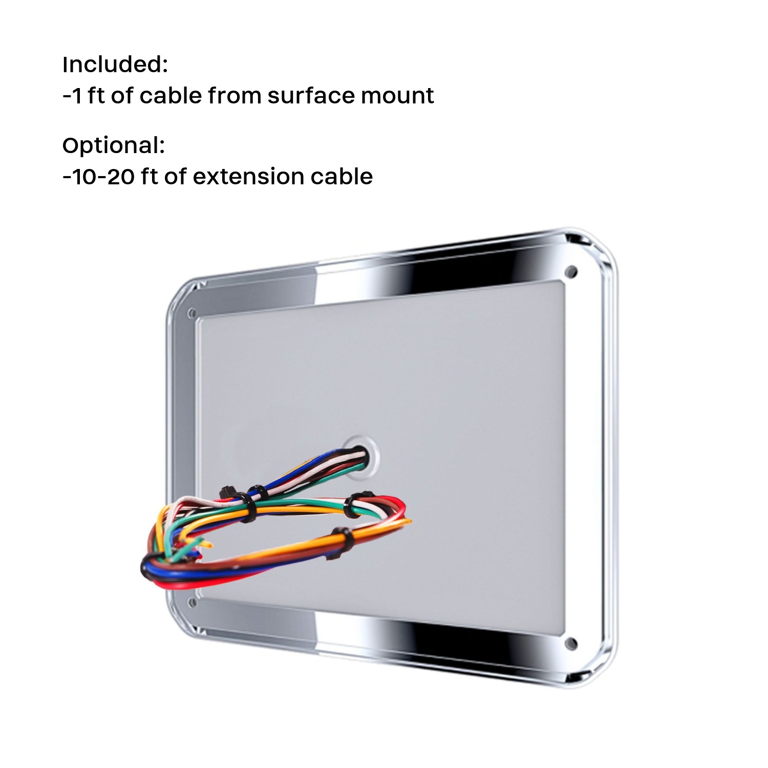 4 Pack Alpha 7x9 LED Surface Mount - G-A7X9P4 | STL