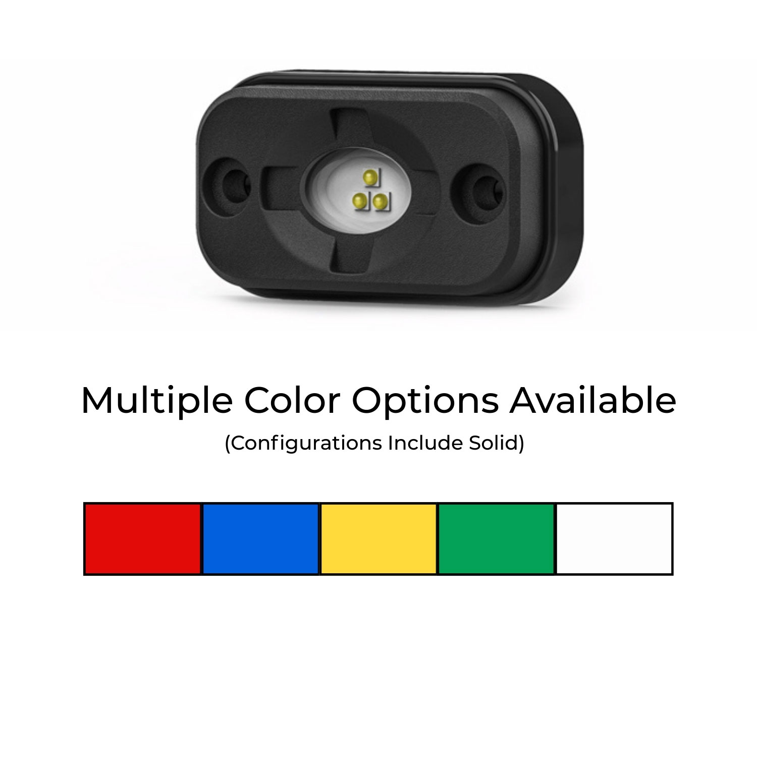 4-Pack Micro Carbine Off Road LED Surface Mount | STL