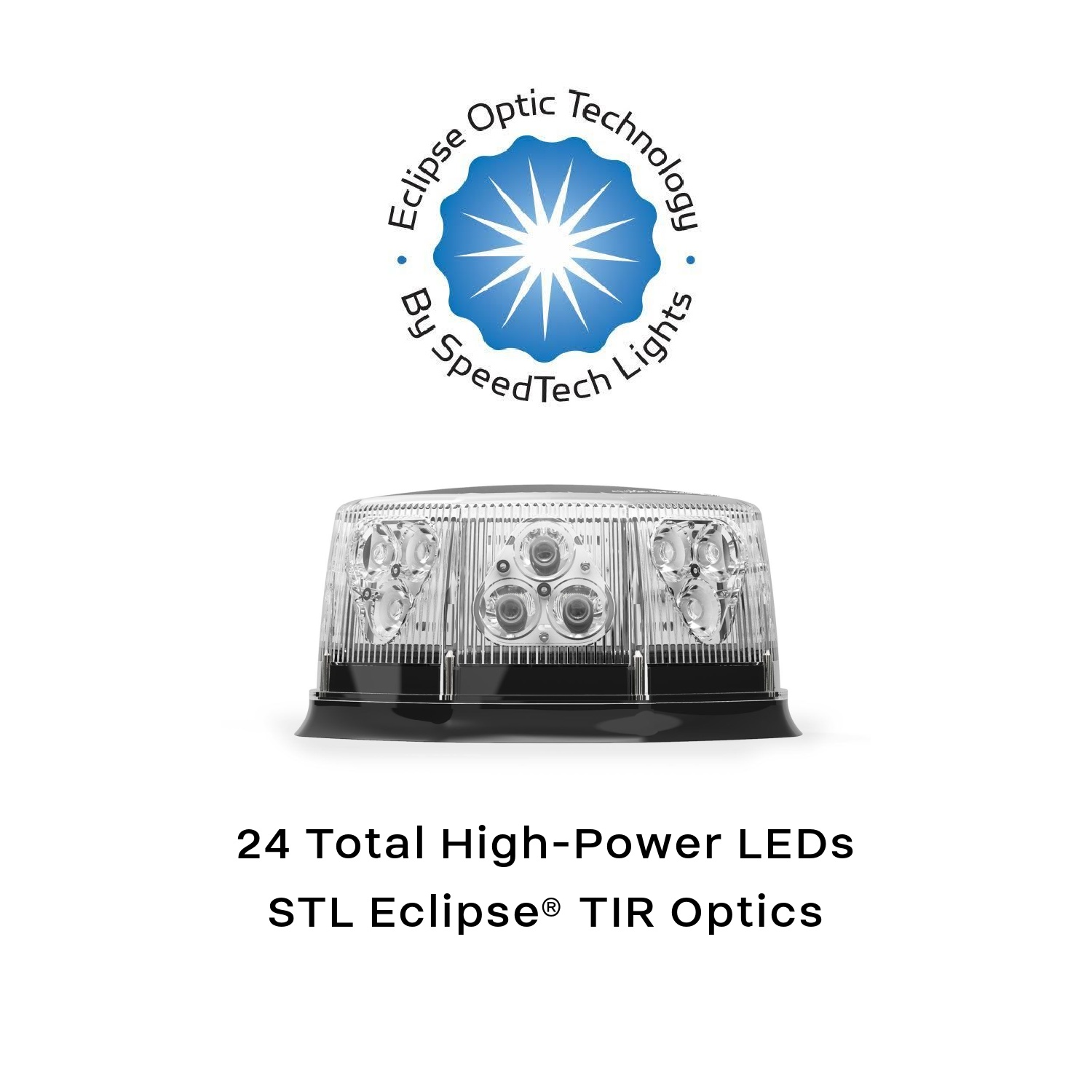Octo Mini LED Beacon - M-OTE8 | SpeedTech Lights
