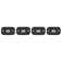 4 Pack Micro Carbine LED Off-Road Surface Mount Lights 4 Pack