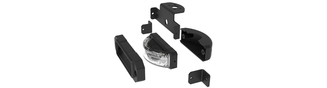 P10 ZX-180 Linear LED Under Mirror/Surface Mount Light | STL