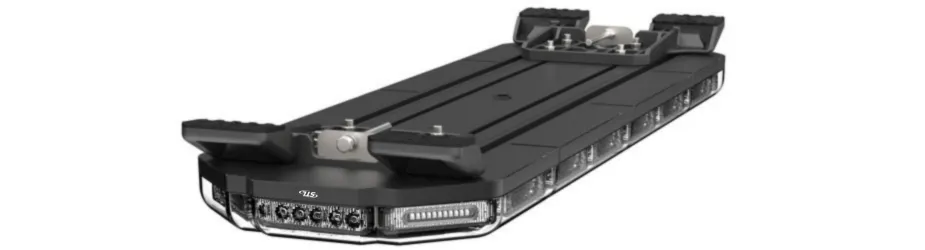 MultiColor K-Force 36 Linear Full Size LED Light Bar Upside Down Angle View