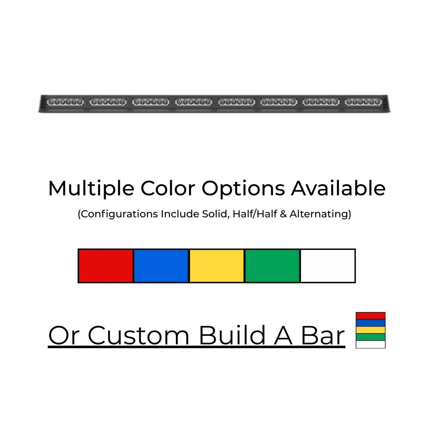 Striker-8 TIR 8-Head Interior LED Traffic Advisor Angle
